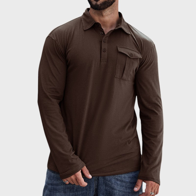 Duarte - Polo casual com bolsos