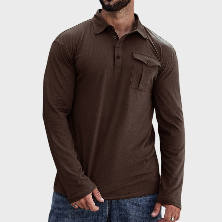 Duarte - Polo casual com bolsos