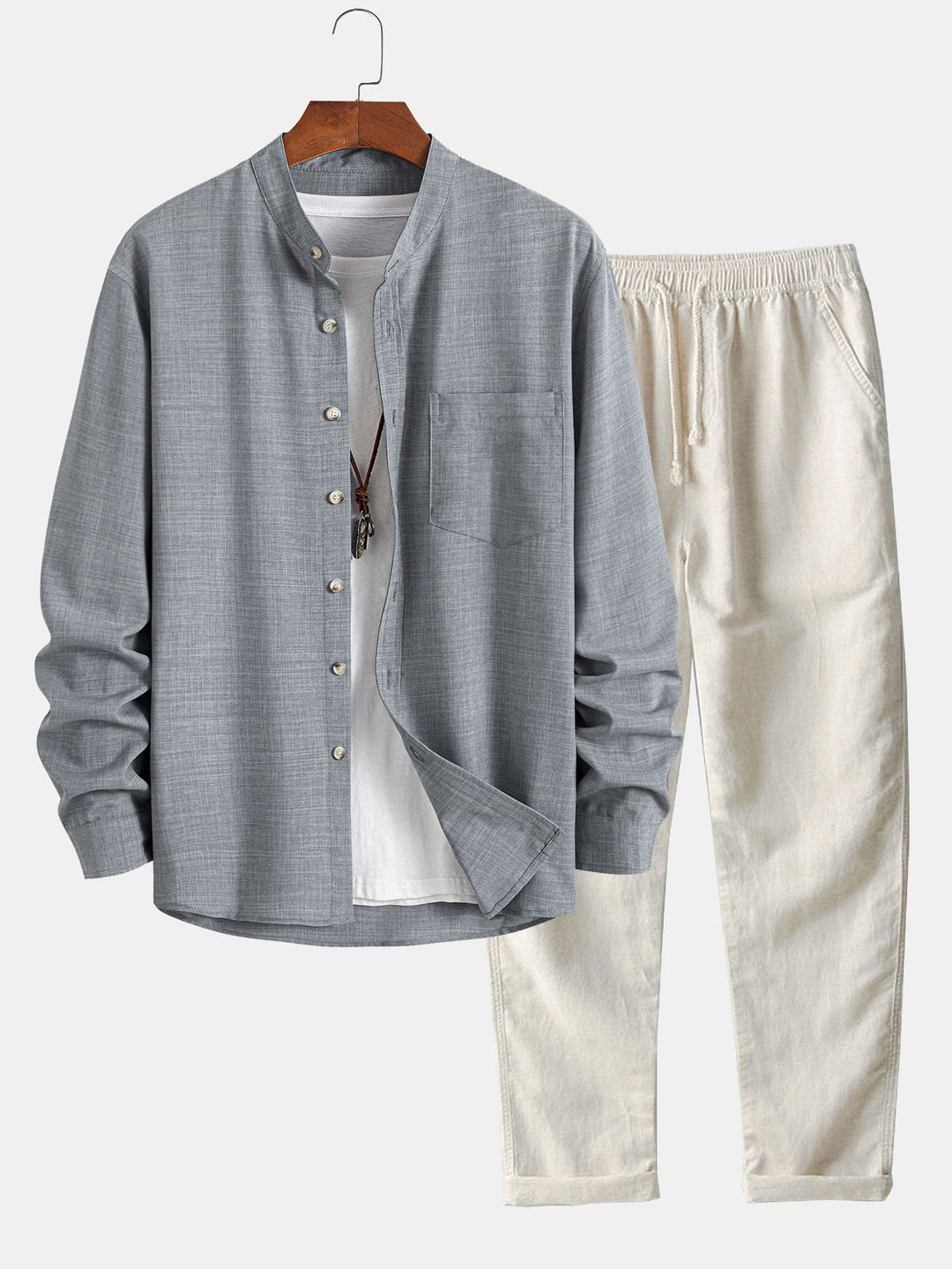 Gustavo - Conjunto Linho corte premium