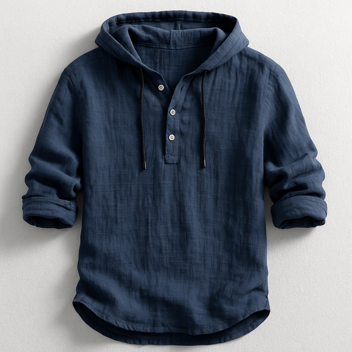 Cesar - Hoodie de Linho de Luxo