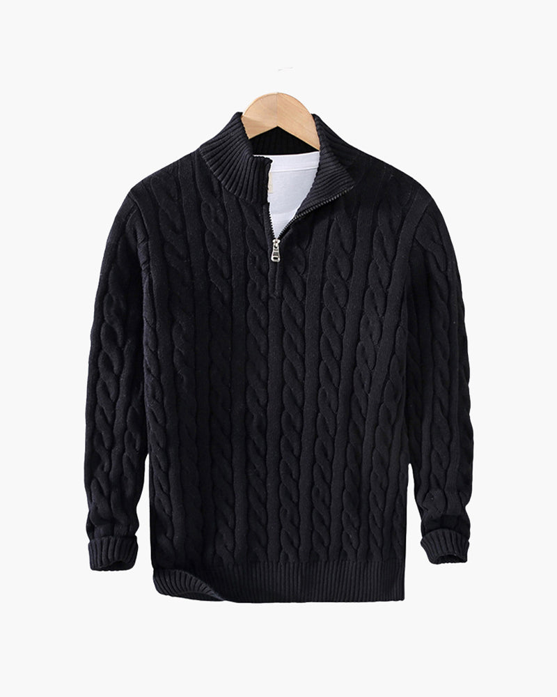 João - Camisola Tricotada com Fecho