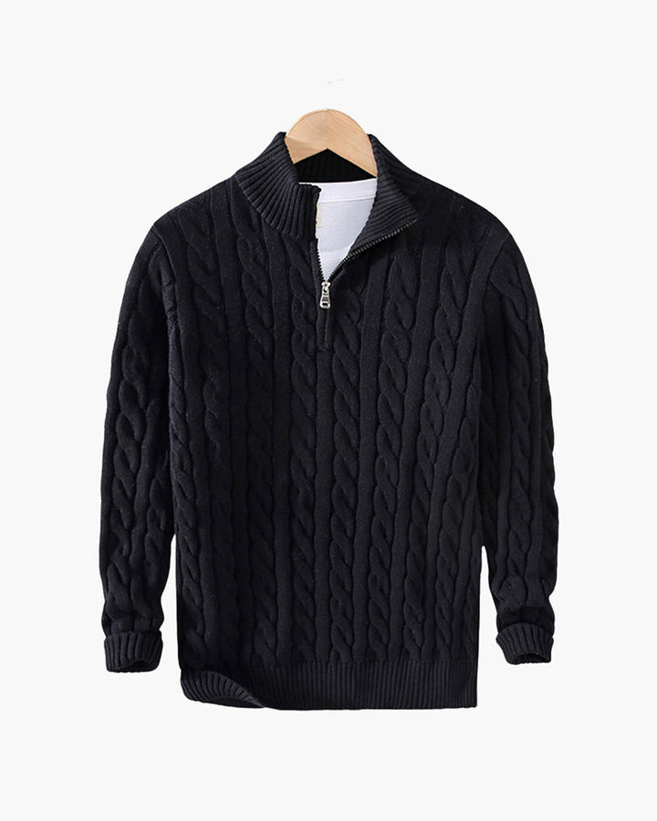 João - Camisola Tricotada com Fecho