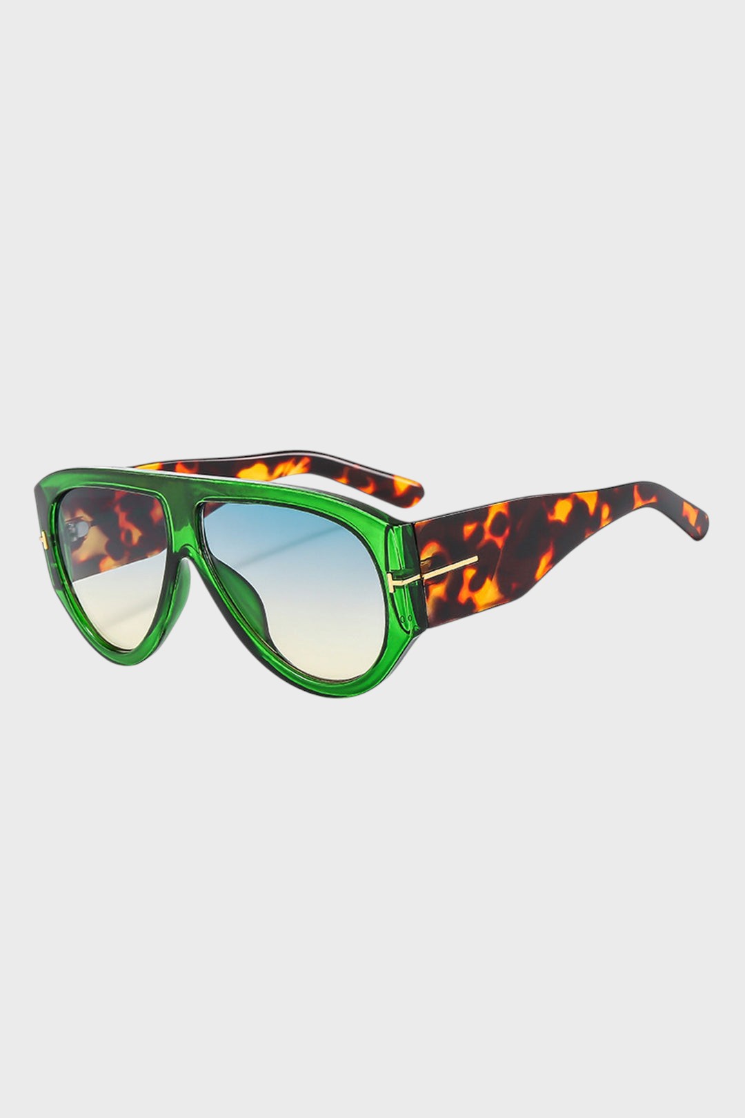 Ivone - Óculos de Sol com Design de Leopardo