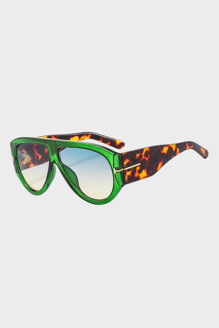 Ivone - Óculos de Sol com Design de Leopardo
