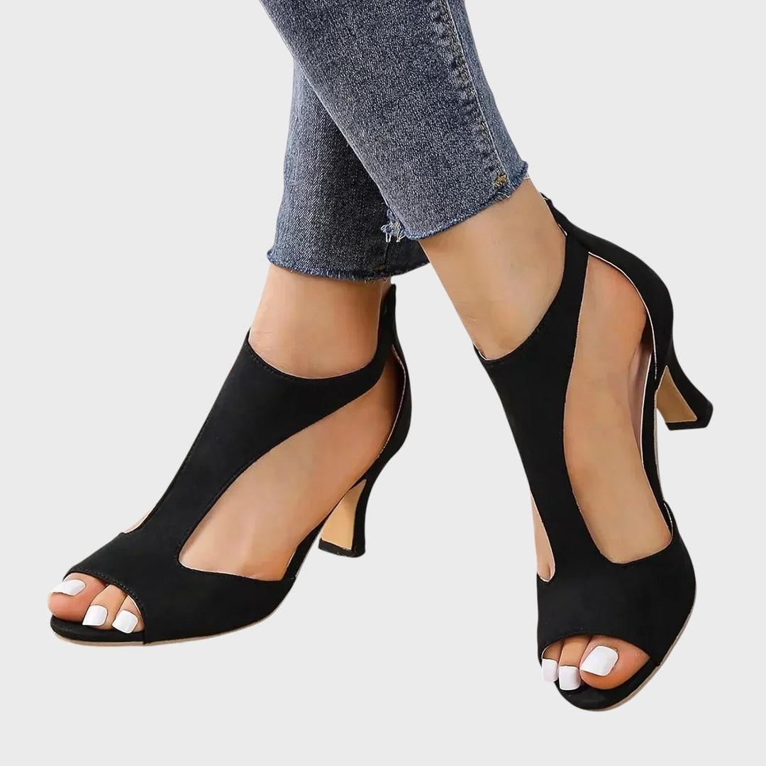 Sara - Elegantes Sapatos de Salto Alto