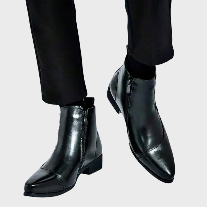 Samuel - Elegantes Botas de Couro