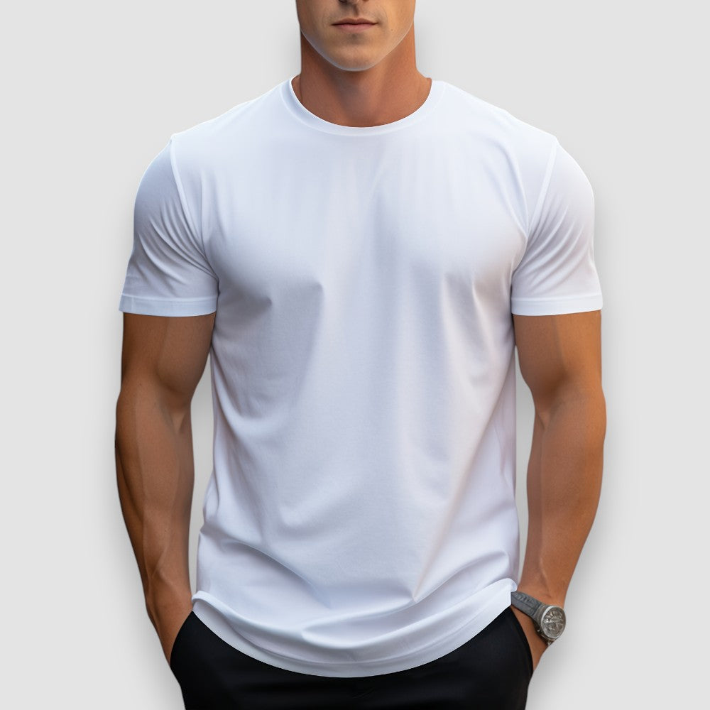 Leonardo - T-shirt de Gola Redonda