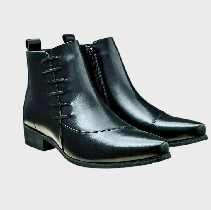 Samuel - Elegantes Botas de Couro