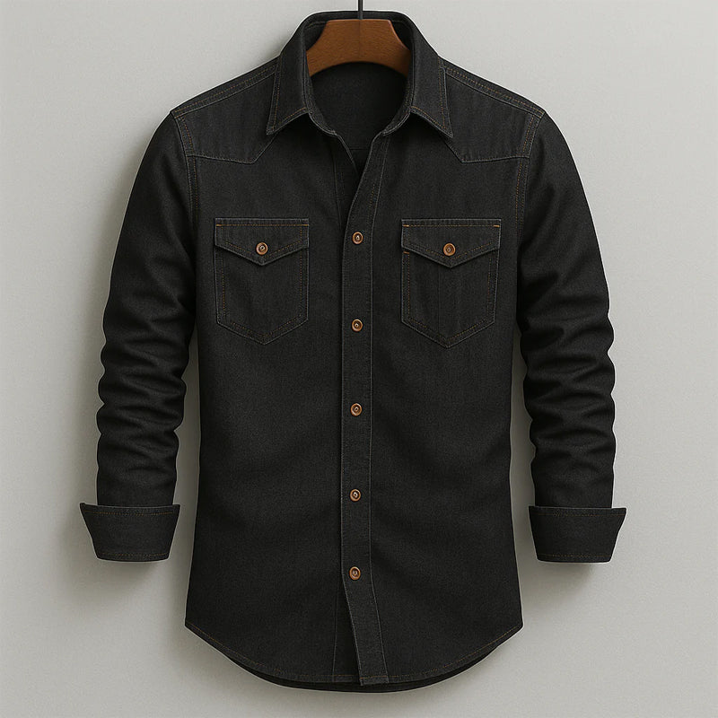 Guilherme - Camisa de Denim Colorado