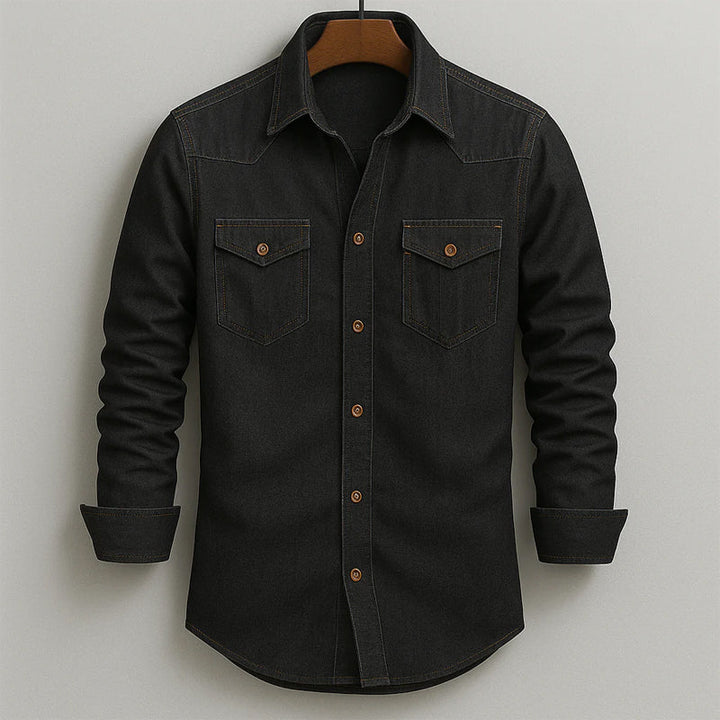 Guilherme - Camisa de Denim Colorado