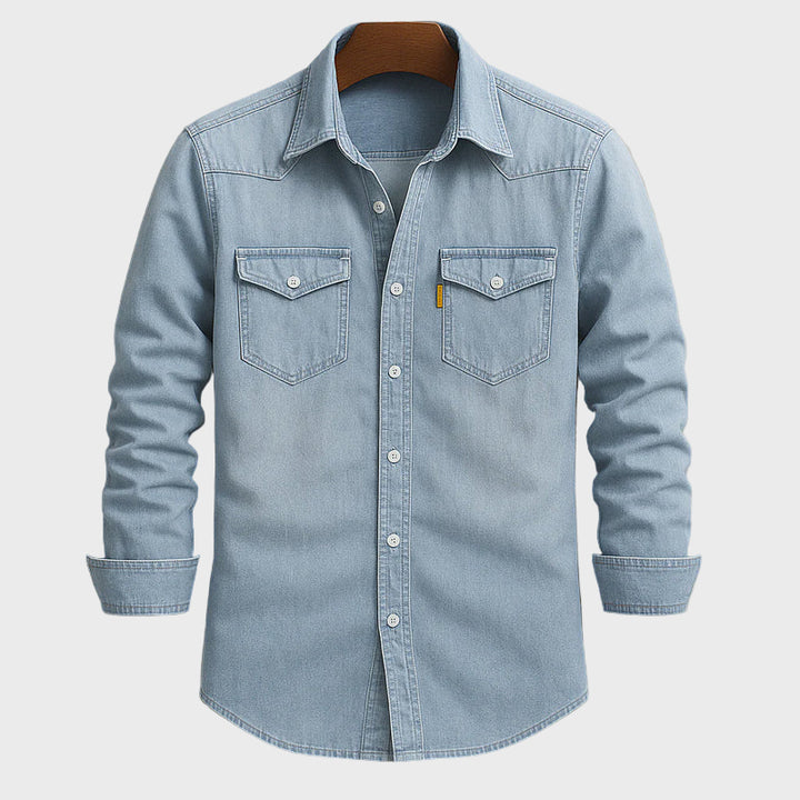 Guilherme - Camisa de Denim Colorado