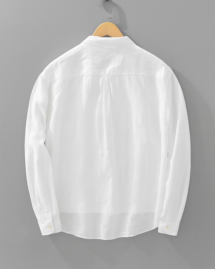 Henrique - Camisa com Detalhe de Colar