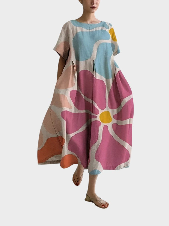 Ariel - Vestido Floral De Verão