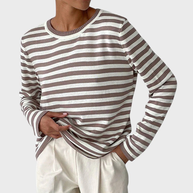Alice - Camisa Listrada Elegante