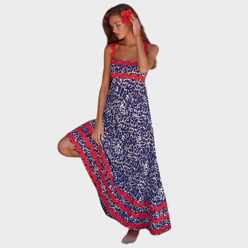 Alice - Vestido Floral Sem Mangas Em Silhueta Solta