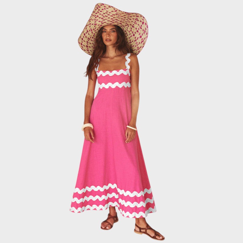 Alice - Vestido Floral Sem Mangas Em Silhueta Solta
