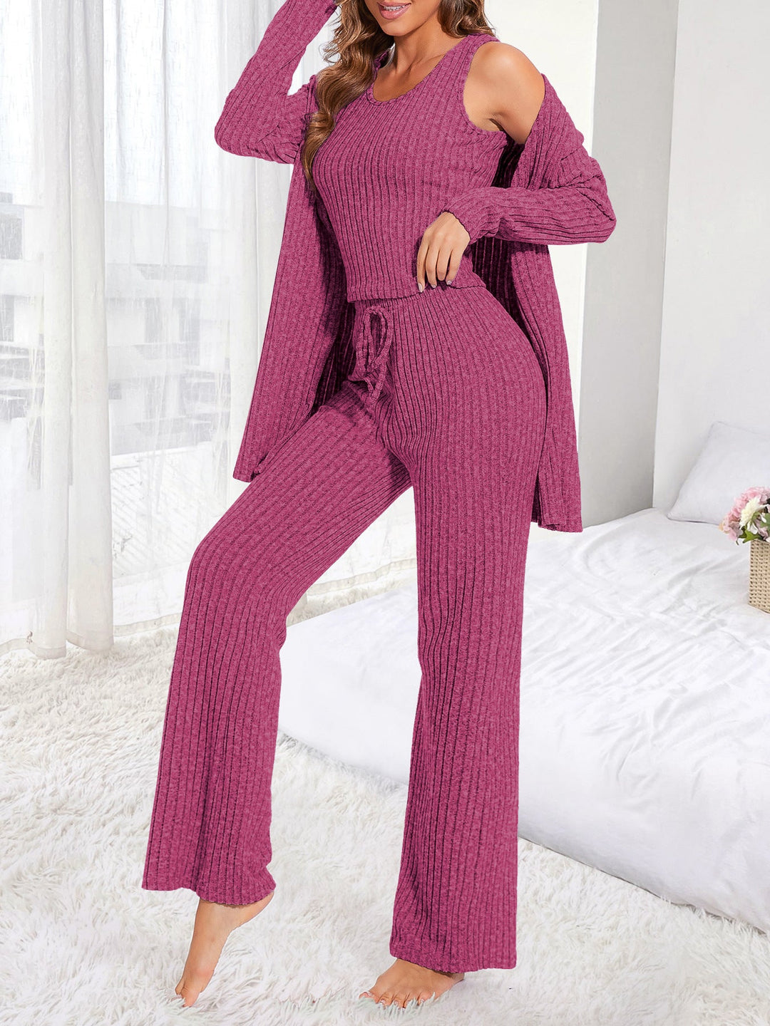 Telma - Conjunto Casual de 3 Peças para Conforto