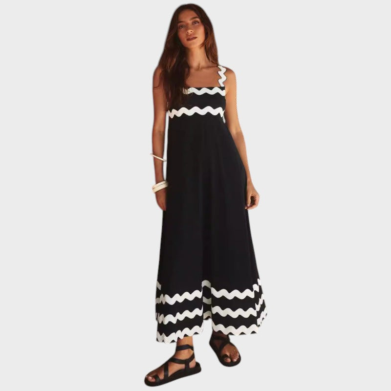Alice - Vestido Floral Sem Mangas Em Silhueta Solta