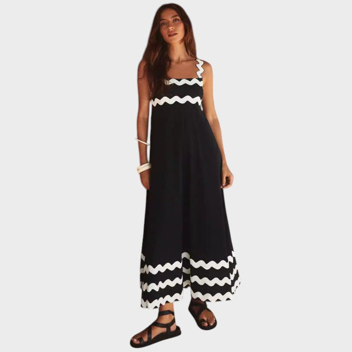 Alice - Vestido Floral Sem Mangas Em Silhueta Solta