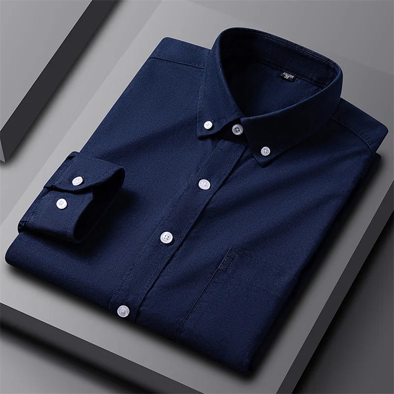 Ruben - Camisa Moderna de Risca para Homens