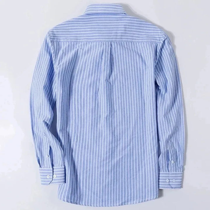 Francisco - Camisa Oxford Masculina com Bordado