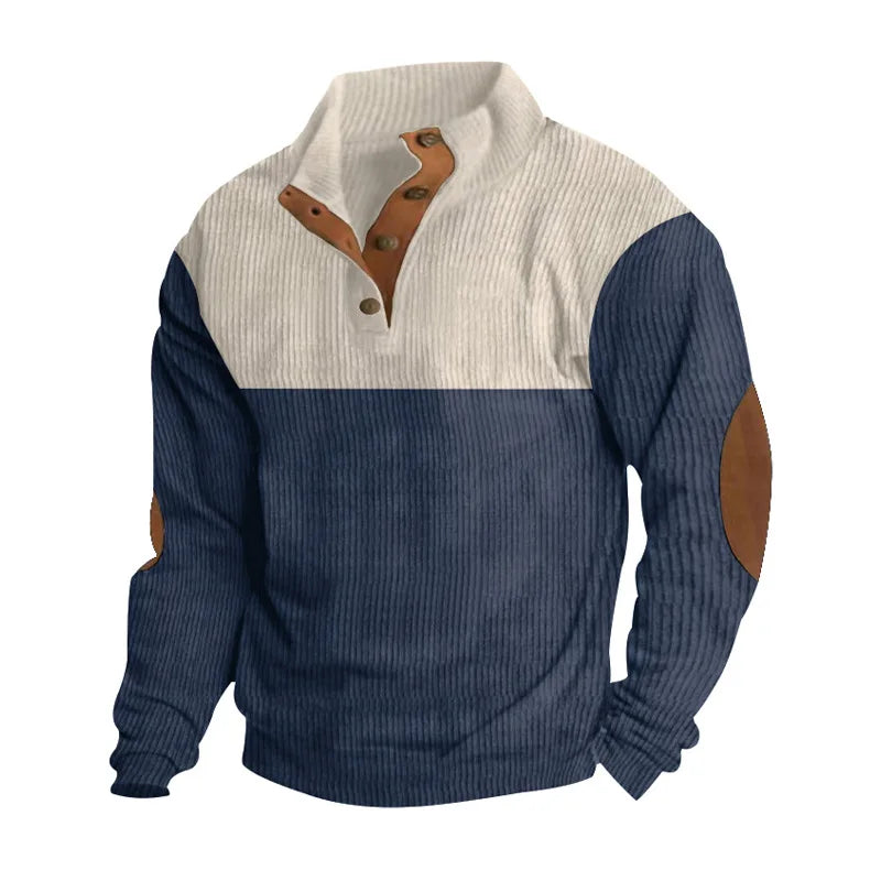 Cristiano - Camisola Confortável com Botões