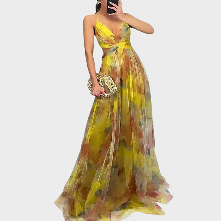 Gisele - Vestido longo Floral
