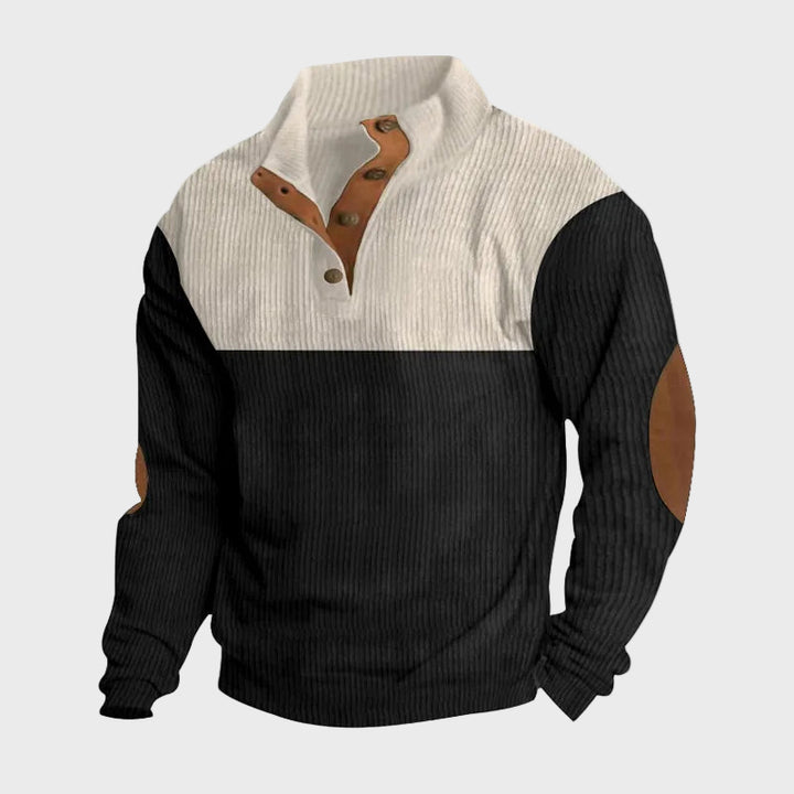 Cristiano - Camisola Confortável com Botões