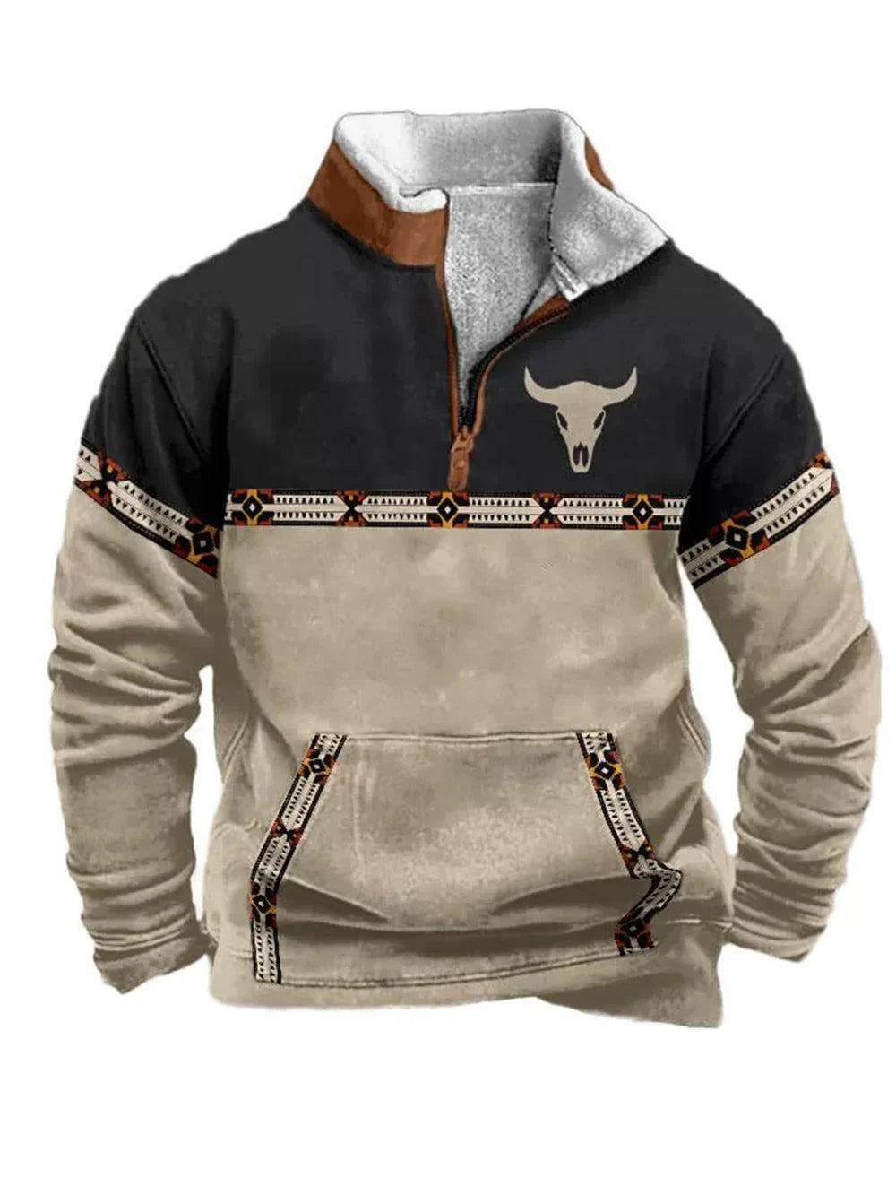 Carlos - Camisola com Fecho Frontal