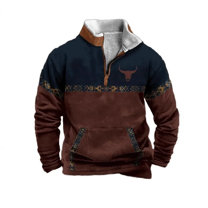 Carlos - Camisola com Fecho Frontal