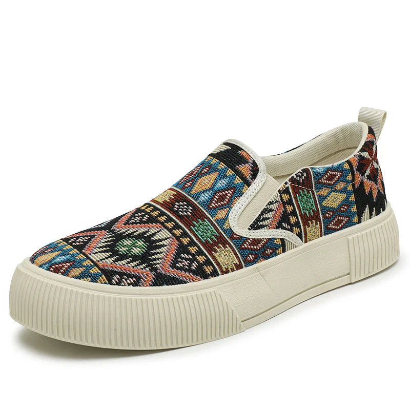 Manuel - Canvas Mocassins
