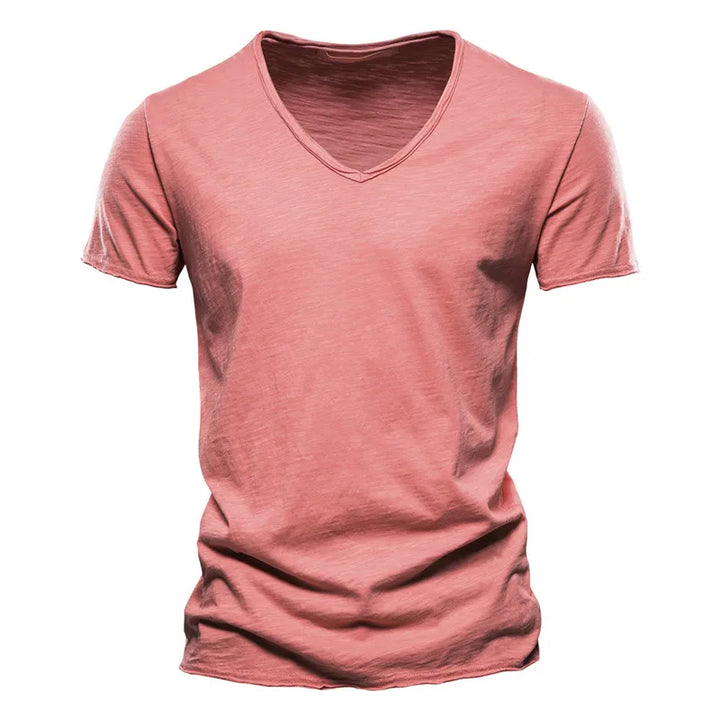 Carlos - T-shirt de algodão de verão
