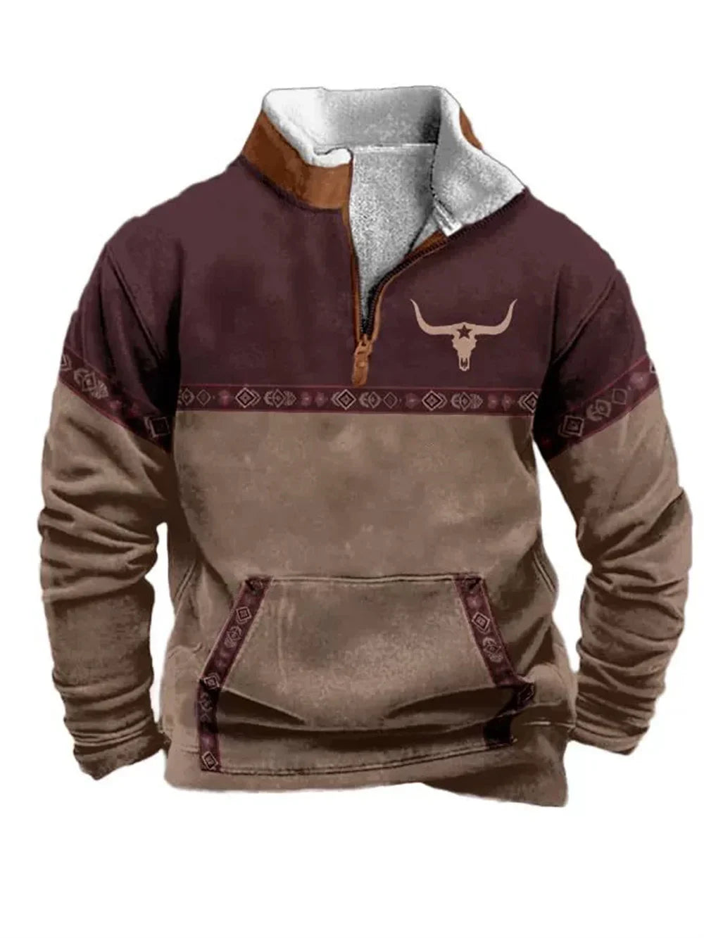 Carlos - Camisola com Fecho Frontal
