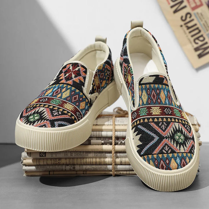 Manuel - Canvas Mocassins