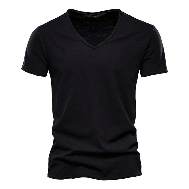 Carlos - T-shirt de algodão de verão