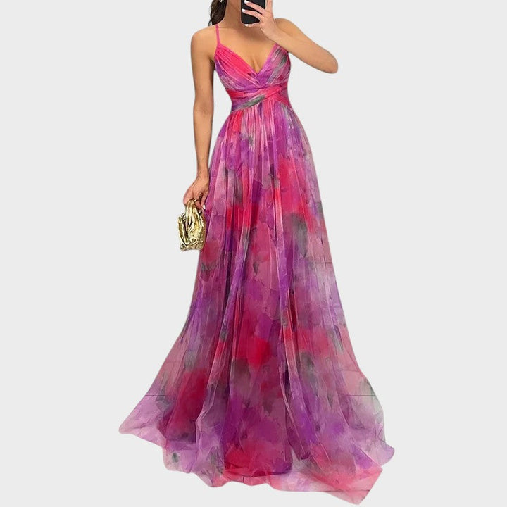 Gisele - Vestido longo Floral