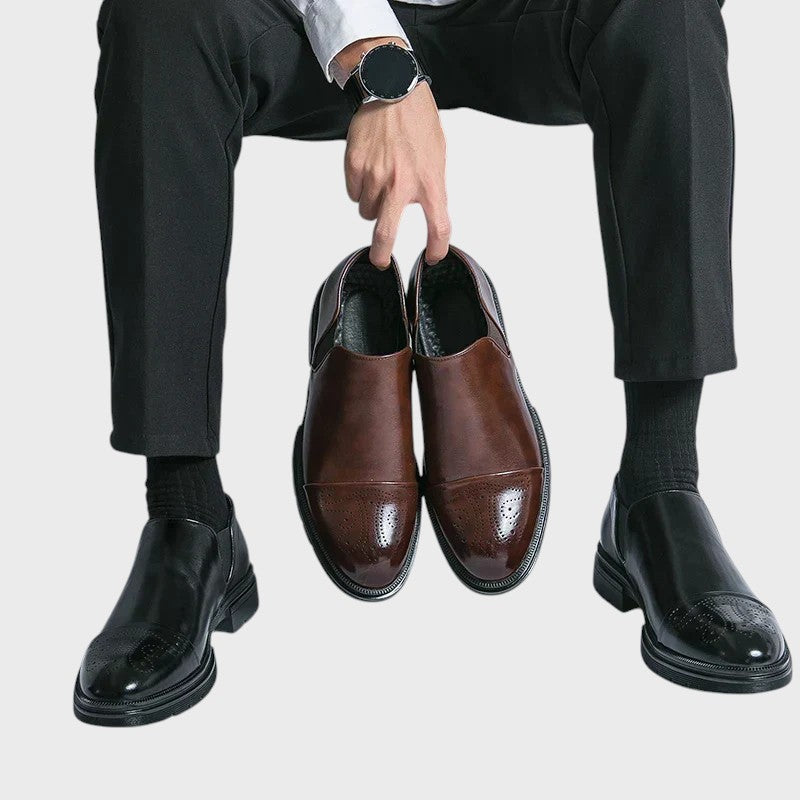 Leandro - Sapatos Sofisticados em Couro Vegano