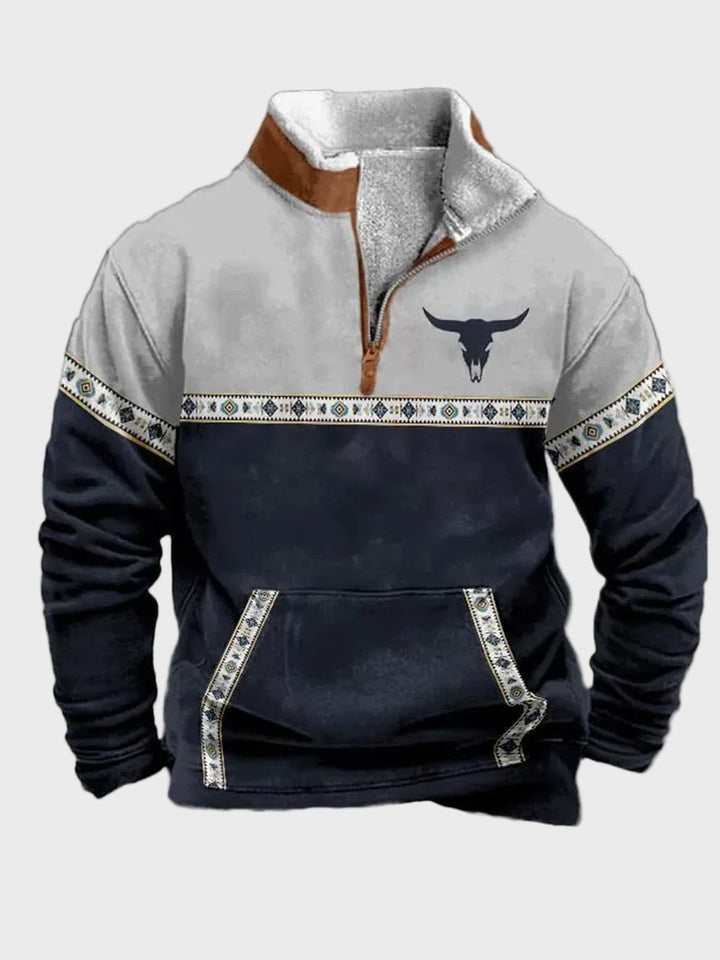 Carlos - Camisola com Fecho Frontal
