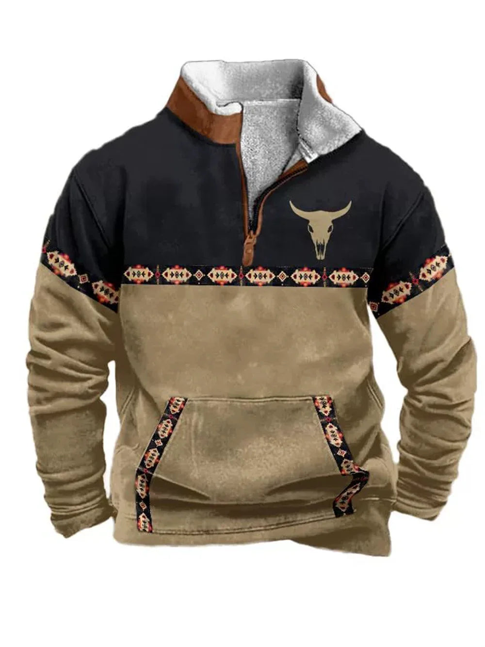 Carlos - Camisola com Fecho Frontal