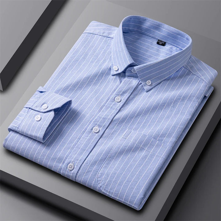Ruben - Camisa Moderna de Risca para Homens