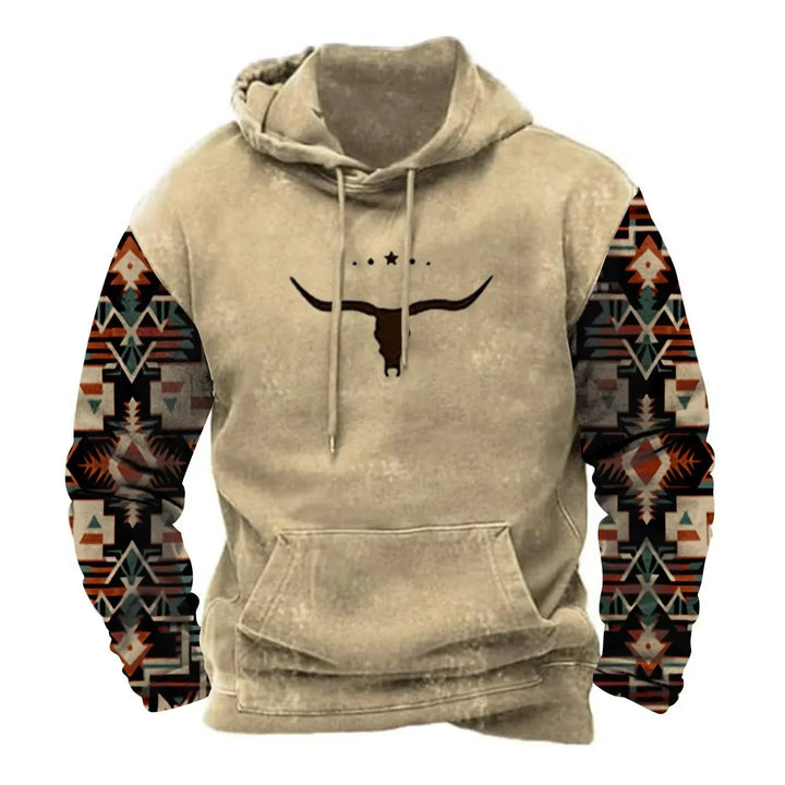 David - Hoodie com Estampas Gráficas