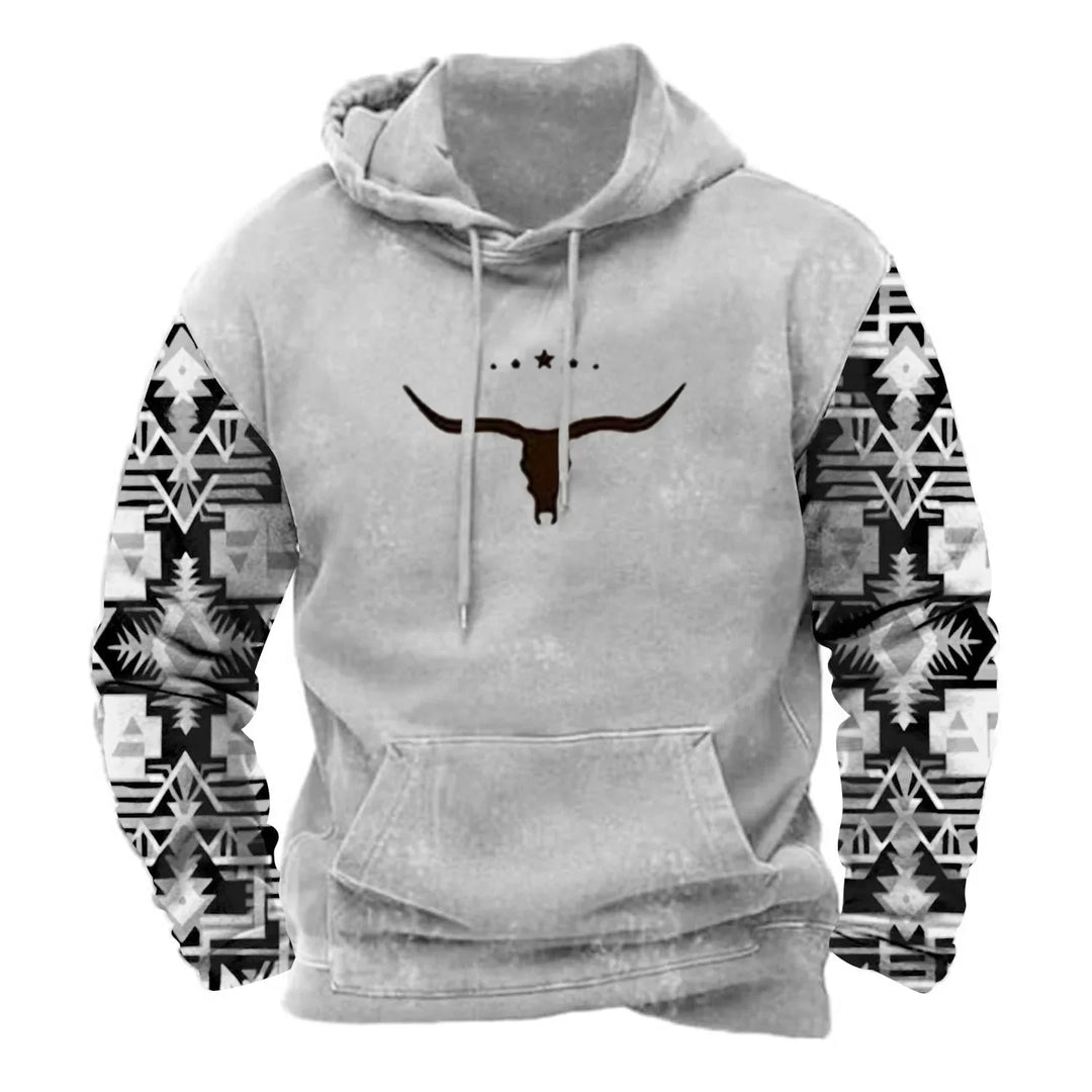 David - Hoodie com Estampas Gráficas