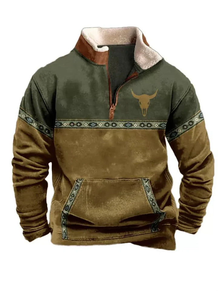 Carlos - Camisola com Fecho Frontal
