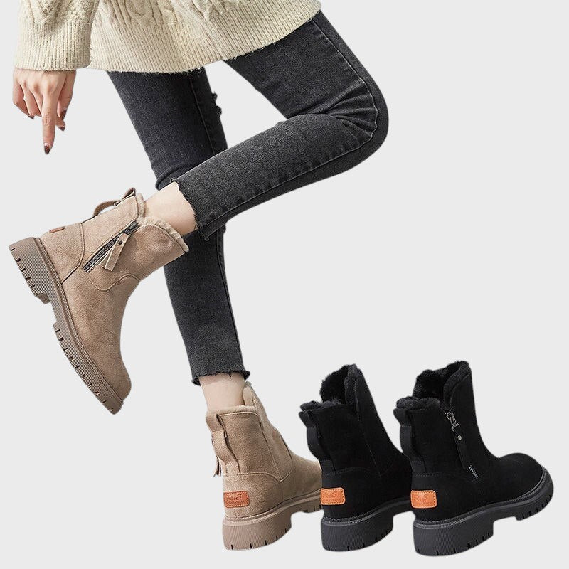 Daniela - Botas Ankle Confortáveis e Estilosas