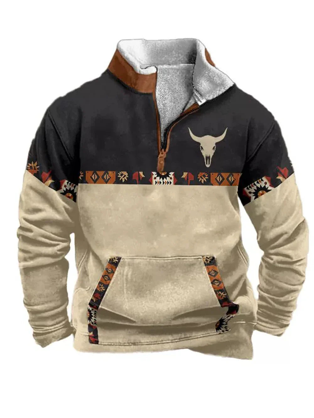 Carlos - Camisola com Fecho Frontal
