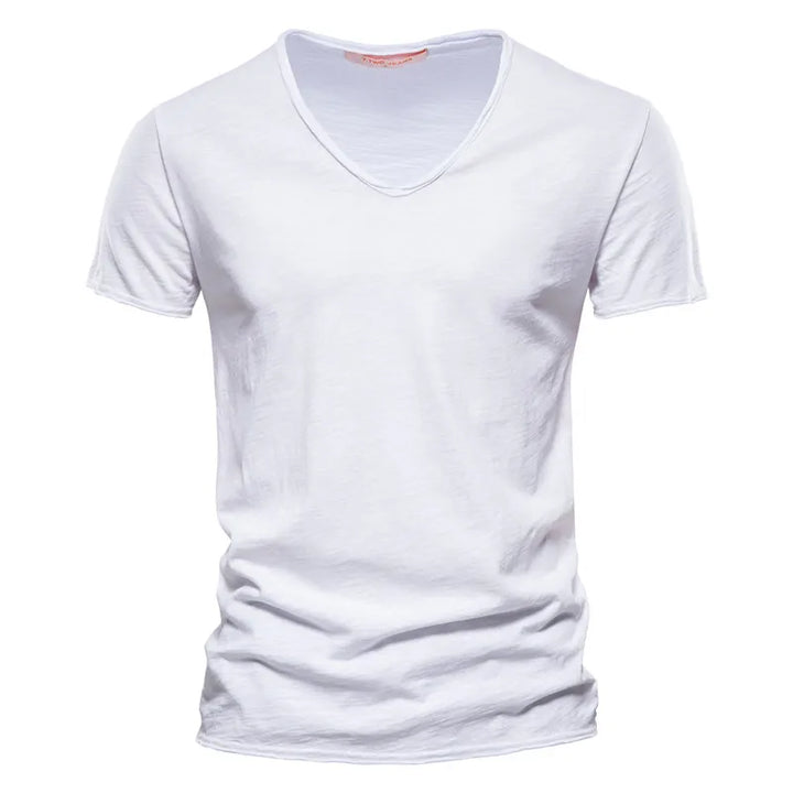 Carlos - T-shirt de algodão de verão