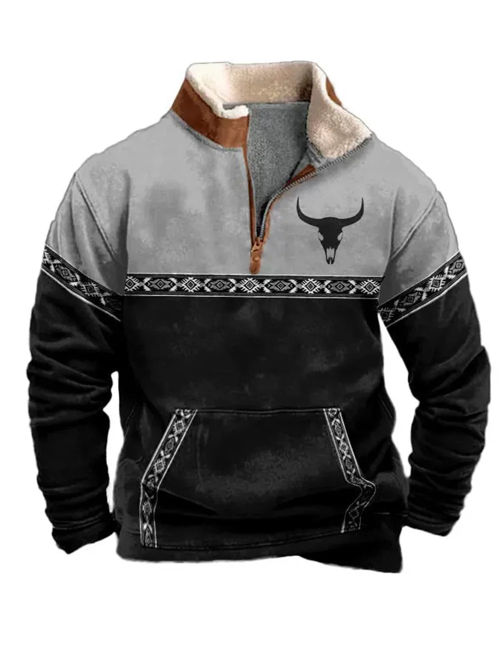 Carlos - Camisola com Fecho Frontal