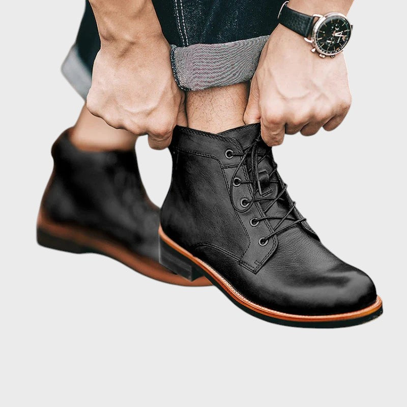 Gustavo - Botas Confortáveis de Inverno com Estilo Retro