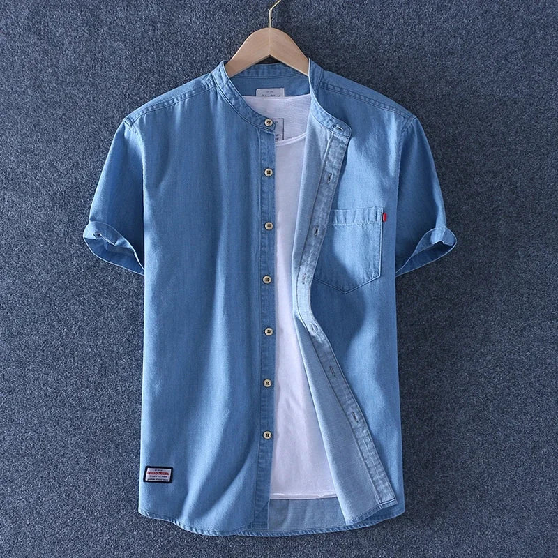 Vasco - Camisa de ganga