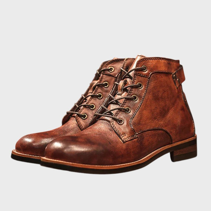 Gustavo - Botas Confortáveis de Inverno com Estilo Retro